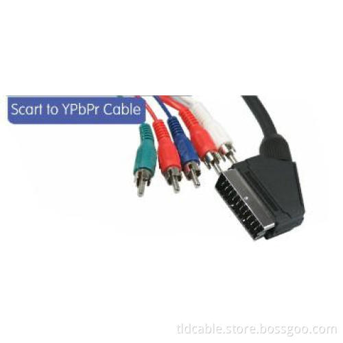 Good Quality Scart to 3rca Cable
